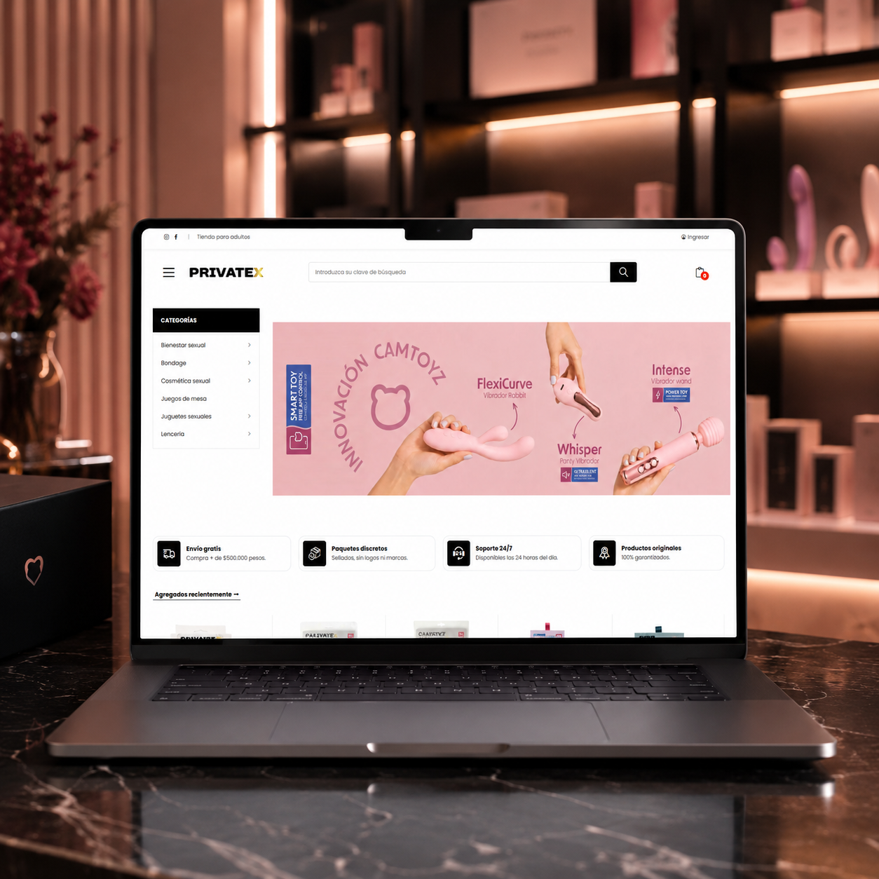 Privatex Shop — Portafolio