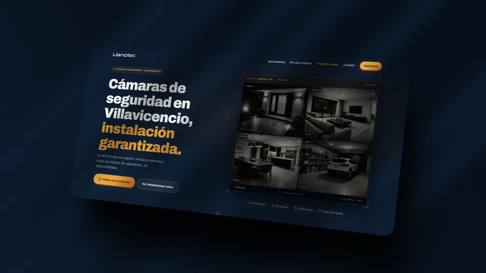 Llanotec Solutions — mockup 3